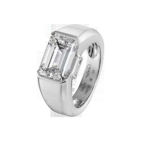 men's cartier ring with diamond|cartier men's solitaire rings.